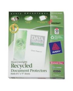 SKILCRAFT Document Protectors, Box of 50
