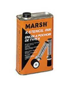 Marsh Black Stencil Ink, Quart