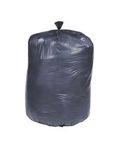 30% Recycled Trash Can Liners, Heavy Duty, 36in x 58in, 60 Gallon , Carton Of 100 (AbilityOne 8105-01-386-2410)