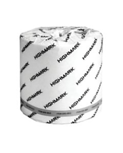 Highmark 2-Ply Toilet Paper, 100% Recycled, 550 Sheets Per Roll, Pack Of 40 Rolls