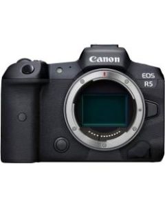 Canon EOS R5 47.1 Megapixel Mirrorless Camera Body Only - Autofocus - 3.2in Touchscreen LCD - 8192 x 5464 Image - 8192 x 4320 Video - HD Movie Mode - Wireless LAN