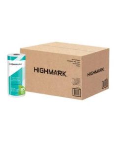 Highmark 2-Ply Paper Towels, 100% Recycled, 85 Sheets Per Roll, Pack Of 15 Rolls