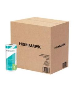 Highmark 2-Ply Paper Towels, 100% Recycled, 85 Sheets Per Roll, Pack Of 30 Rolls