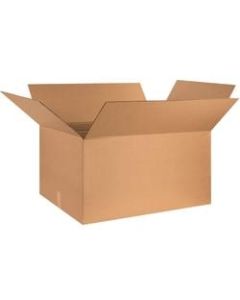 Office Depot Brand Corrugated Flat Wardrobe Boxes, 36in x 21in x 20in, Kraft, Pack Of 5 Boxes
