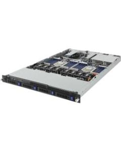 Gigabyte R181-Z90 Barebone System - 1U Rack-mountable - AMD - Socket SP3 - 2 x Processor Support - 128 GB DDR4 SDRAM DDR4-2666/PC4-21300 Maximum RAM Support - ASPEED AST2500 Integrated - 5 x Total Bays - 1 5.25in Bay