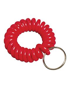 Baumgartens Wrist Coil Key Chain, Assorted Colors