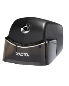 X-ACTO Quiet Electric Pencil Sharpener, Black