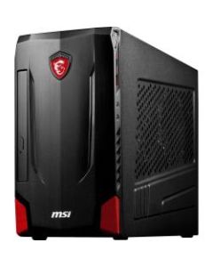 MSI Nightblade MI2 Nightblade MI2-001BUS Gaming Barebone System - Intel B150 Chipset - Black, Red - 32 GB DDR4 SDRAM DDR4-2133/PC4-17000 Maximum RAM Support - DVD-Writer - 3 x Total Bays - 2 3.5in Bay