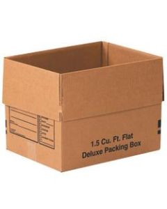 Office Depot Brand Deluxe Moving Boxes, 16in x 12in x 12in, Kraft, Pack Of 25