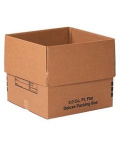 Office Depot Brand Deluxe Moving & Storage Boxes, 18in x 18in x 16in, Kraft, Case Of 20