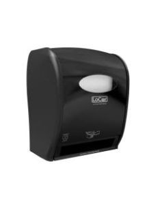 Solaris Paper LoCor Wall-Mount Electric Paper Towel Dispenser, Black