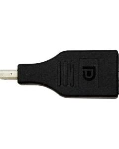 VisionTek Mini DisplayPort to DisplayPort Adapter (M/F) - 1 x Mini DisplayPort Male Digital Audio/Video - 1 x DisplayPort Female Digital Audio/Video - 4096 x 2160 Supported - Nickel Connector