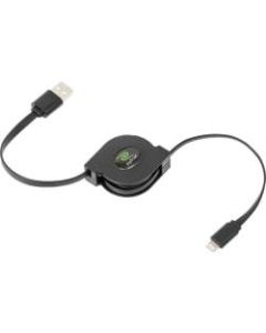 ReTrak Sync/Charge Lightning/USB Data Transfer Cable - 10 ft Lightning/USB Data Transfer Cable - First End: 1 x Lightning Male Proprietary Connector - Second End: 1 x Type A Male USB - White