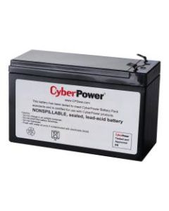 CyberPower RB1290X2 Replacement Battery Cartridge - 2 X 12 V / 9 Ah Sealed Lead-Acid Battery, 18MO Warranty