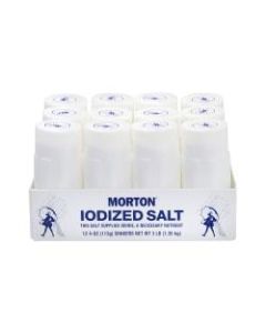 Morton Restaurant-Style Iodized Salt Shakers, Pack Of 12 Shakers