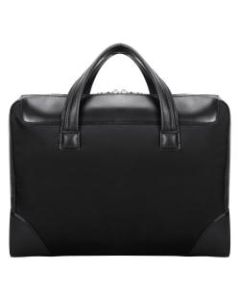 McKleinUSA Harpswell Nylon Dual-Compartment Briefcase With 15in Laptop Pocket, Black