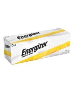 Energizer Industrial D Alkaline Batteries, Pack Of 12