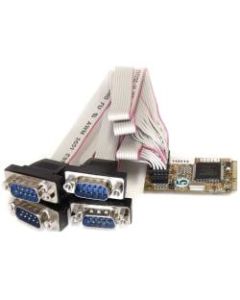 StarTech.com 4 Port RS232 Mini PCI Express Serial Card w/ 16650 UART