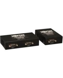 Tripp Lite VGA over Cat5/Cat6 Video Extender Kit Transmitter/Receiver EDID 1000ft - 1 Input Device - 2 Output Device - 1000 ft Range - 2 x Network (RJ-45) - 1 x VGA In - 2 x VGA Out - 1920 x 1440 - Twisted Pair - Category 6 - Wall Mountable