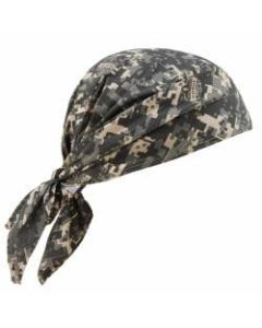 Ergodyne Chill-Its 6710 Evaporative Cooling Triangle Hats, Camo, Case Of 24 Hats