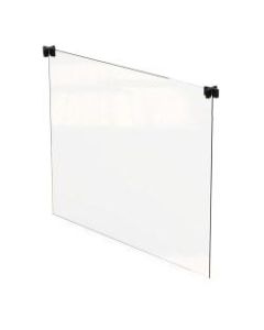 Rosseto Serving Solutions Avant Desktop/Table Divider, 20in x 24-7/8in, Clear, TD002