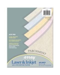 Pacon Parchment Paper, Letter Size (8 1/2in x 11in), Assorted Colors, Ream Of 500 Sheets