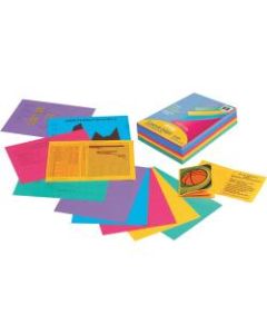 Pacon Inkjet/Laser Print Bond Paper, Letter Size (8 1/2in x 11in), 24 Lb, Assorted Designer Colors, Ream Of 500 Sheets