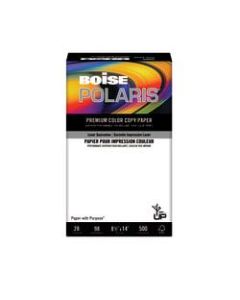 Boise POLARIS Premium Color Copy Paper, Legal Size (8 1/2in x 14in), 28 Lb, FSC Certified, Ream Of 500 Sheets