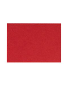 LUX Flat Cards, A1, 3 1/2in x 4 7/8in, Ruby Red, Pack Of 50