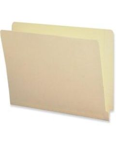 Sparco Shelf-Master 2-Ply End-Tab Folders, Letter Size, Manila, Box Of 100 Folders