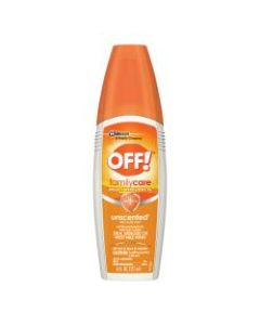 OFF! FamilyCare Insect Repellent Spray, 6 Oz, Pack Of 12 Bottles
