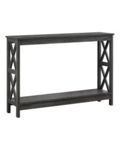 Monarch Specialties Astrale Hall Console Accent Table, 32inH x 47-1/4inW x 12inD, Gray