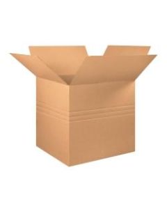 Office Depot Brand Multi-Depth Corrugated Cartons, 36in x 36in x 36in, Kraft, Pack Of 5