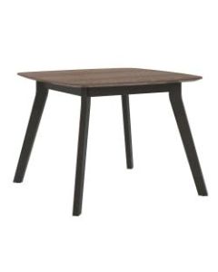Ameriwood Home AX1 Meeting Table, Square, Medium Brown