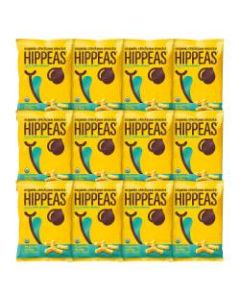 HIPPEAS Organic Chickpea Puffs Vegan White Cheddar, 1.5 Oz Bags, Pack Of 12 Bags
