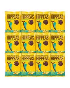 HIPPEAS Organic Chickpea Puffs Vegan White Cheddar, 1.5 Oz Bags, Pack Of 12 Bags