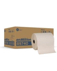 enMotion by GP PRO Flex 1-Ply Paper Towels, 100% Recycled, Brown, Pack Of 6 Rolls