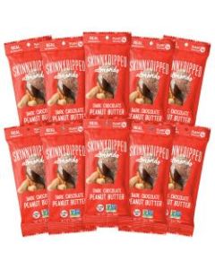 Skinny Dipped Almonds, Gluten-Free Dark Chocolate Peanut Butter, 1.2 Oz, Pack Of 10 Bags