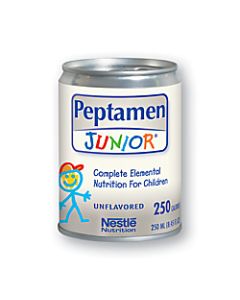 Nestle Nutritional Peptamen Junior, Vanilla, 8.45 Oz (250ml)