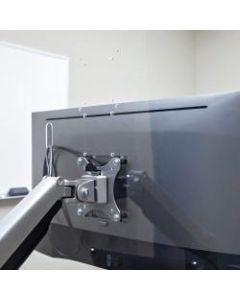 StarTech.com Acrylic Shield/Sneeze Guard - Clear Protective Cough Barrier/Screen for Office Desk - For VESA Mounted Monitors - 35inx45in - Install clear acrylic shield 35x45x0.11in / 8.3lb between VESA monitor and mount to create protective barrier for de