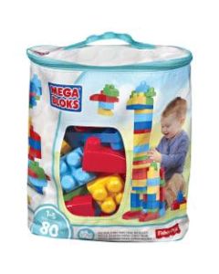 Mattel Skill Developmental Toy - Skill Learning: Building, Color, Creativity, Stacking, Exploration, Construction, Shape, Animal, Fine Motor, Imagination, Concentration, .. - 1-5 Year - 80 Pieces