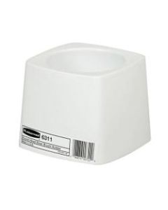 Rubbermaid Commercial-Grade Toilet Bowl Brush Holder, 5in Diameter, White