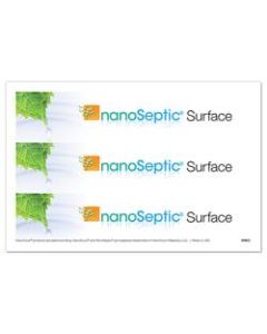 Nanoseptic Door Handle Wraps, 4in x 6in, Multicolor, Pack Of 25 Wraps