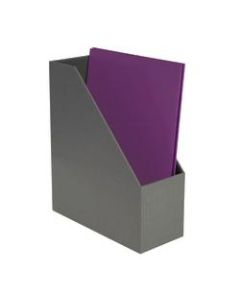 Realspace Gray Fabric Magazine File
