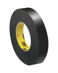3M 226 Masking Tape, 3in Core, 1in x 180ft, Black, Pack Of 36