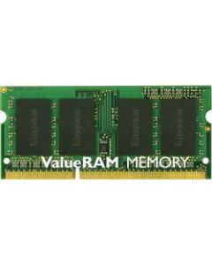 Kingston ValueRAM 8GB DDR3 SDRAM Memory Module - For Notebook - 8 GB (1 x 8 GB) - DDR3-1600/PC3-12800 DDR3 SDRAM - CL11 - 1.35 V - Non-ECC - Unbuffered - 204-pin - SoDIMM