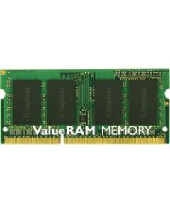 Kingston ValueRAM 8GB DDR3 SDRAM Memory Module - For Notebook - 8 GB (1 x 8 GB) - DDR3-1600/PC3-12800 DDR3 SDRAM - CL11 - 1.35 V - Non-ECC - Unbuffered - 204-pin - SoDIMM