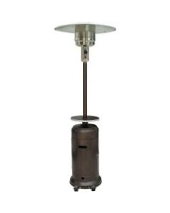 Hanover 7-Ft. Steel Umbrella Patio Heater in Hammered Bronze - Gas - Propane - 14.07 kW - 16 Sq. ft. Coverage Area - Outdoor - Hammered Bronze