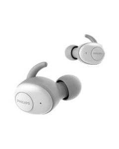Philips UpBeat TAT3215WT - True wireless earphones with mic - in-ear - Bluetooth - white
