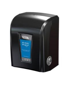 Tandem Electronic Hybrid HWT Dispenser, 17 5/16inH x 12 7/16inW x 9 7/8inD, Black